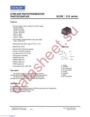 EL205 datasheet  