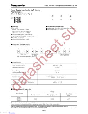 EVM2WSW80BY2 datasheet  