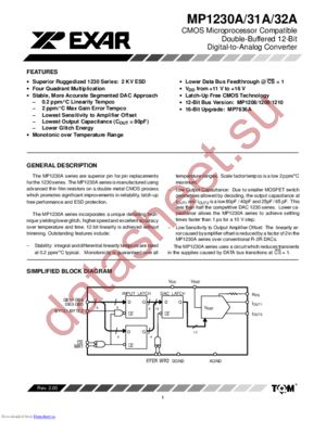 MP1230A datasheet  