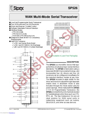 SP526_06 datasheet  