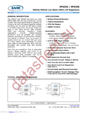 SP6205EM5-L-3-0 datasheet  