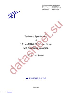 SLT1230 datasheet  