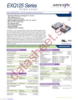 EXQ125-48S2V5-R datasheet  
