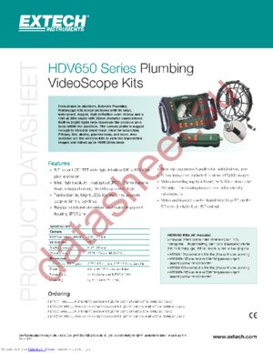 HDV650W-10G datasheet  