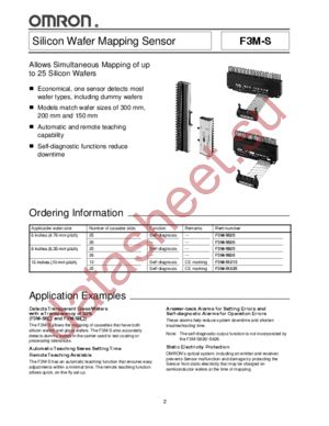 F3M-S626 datasheet  