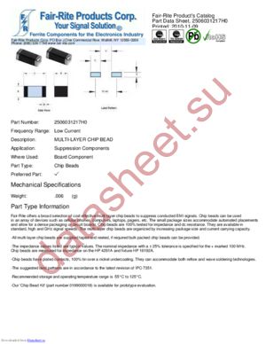 2506031217H0 datasheet  