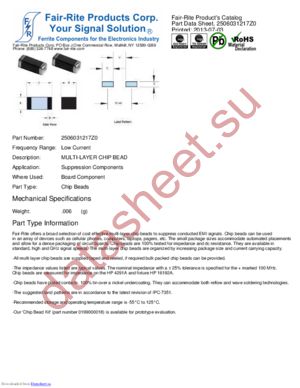 2506031217Z0 datasheet  