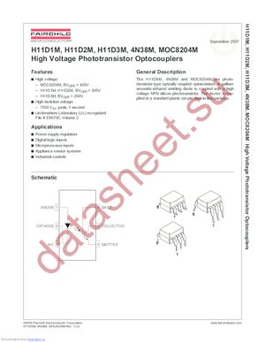 H11D1SVM datasheet  