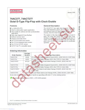 74AC377PC_Q datasheet  