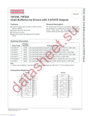 74F244SJX-NL datasheet  