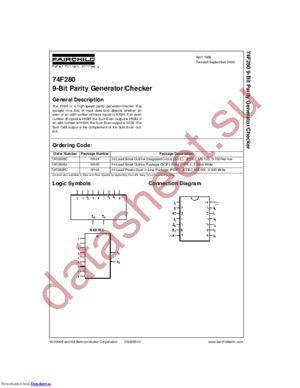 74F280PC_NL datasheet  