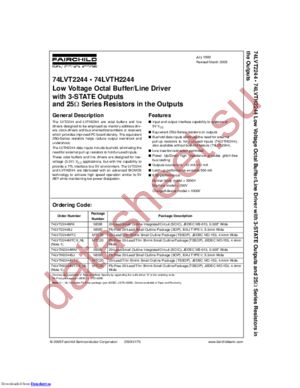 74LVT2244MTCX-NL datasheet  