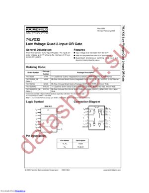 74LVX86MTCX-NL datasheet  