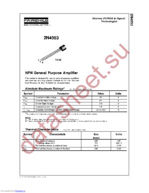 2N4953D75Z datasheet  