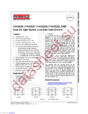 FAN3227TMX_12 datasheet  