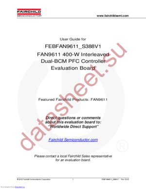 FEBFAN9611_S388V1 datasheet  