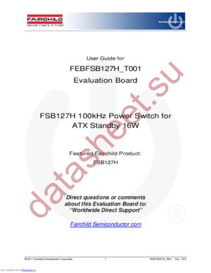 FEBFSB127H_T001 datasheet  