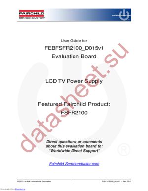 FEBFSFR2100_D015V1 datasheet  