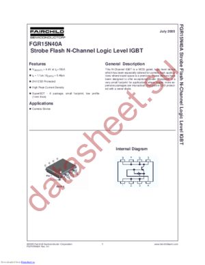 FGR15N40A datasheet  