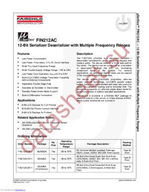 FIN212AC datasheet  