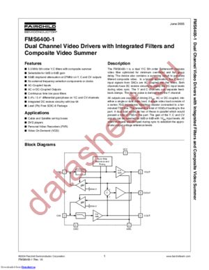 FMS6400CS1X_NL datasheet  