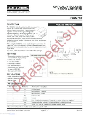 FOD2712R1V_Q datasheet  