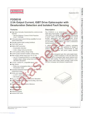 FOD8316 datasheet  