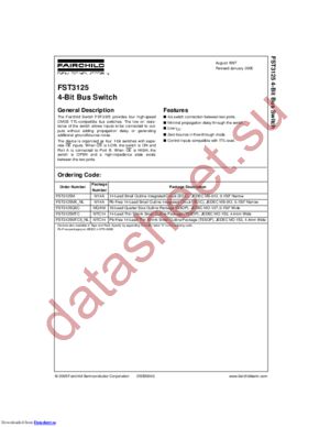 FST3125MTCX-NL datasheet  