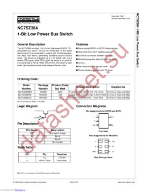 NC7SZ384M5X-NL datasheet  