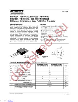 NDB510A datasheet  