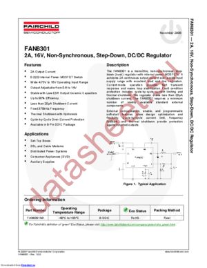 FAN8301 datasheet  