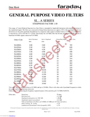 SL0400A datasheet  