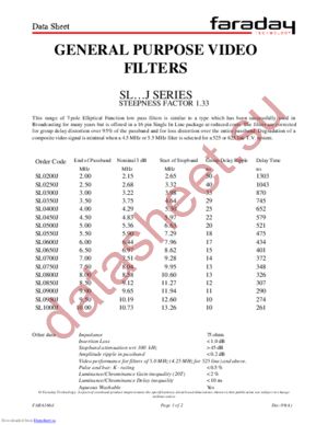 SL0400J datasheet  