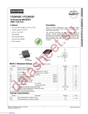 FDI12N50 datasheet  