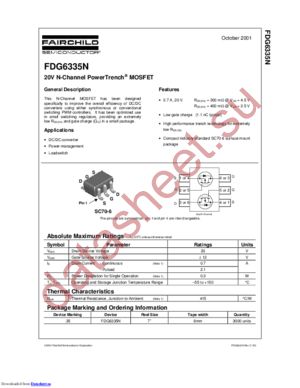 FDS6898AZ_F085 datasheet  