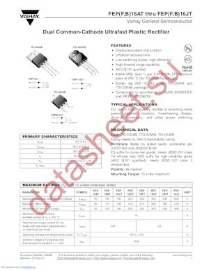 FEP16FT/45 datasheet  