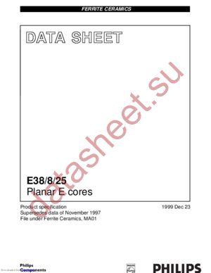 PLT38/25/3.8-3F3 datasheet  