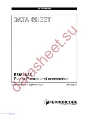 E38-3F3-A1600-E datasheet  