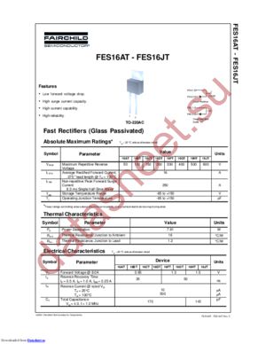 FES16AT_01 datasheet  