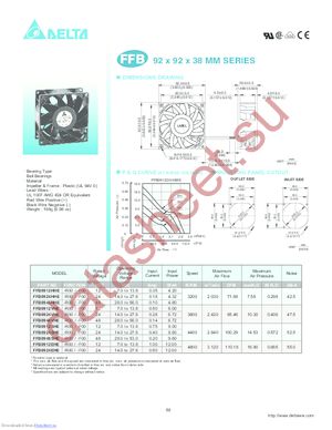 FFB0912SH-F00 datasheet  