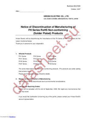 FH12-30S-0.5SH(06) datasheet  