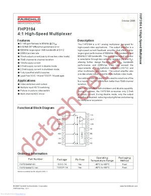 FHP3194_0610 datasheet  