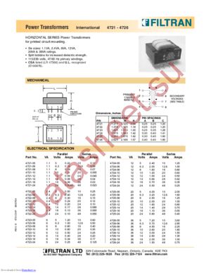 4722-08 datasheet  