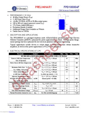 FPD10000AF datasheet  