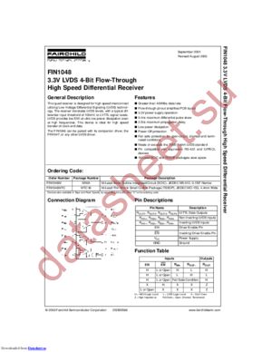 fin1048mtc-nl datasheet  