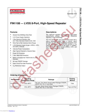 FIN1108_10 datasheet  