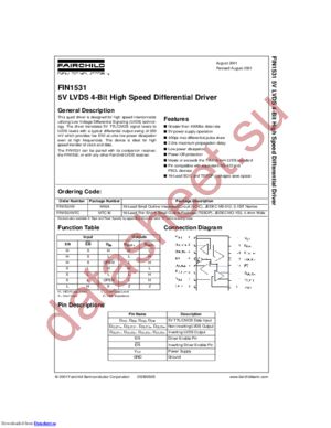 FIN1531MX-NL datasheet  