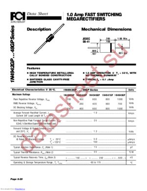 1N4942GP...48GP datasheet  