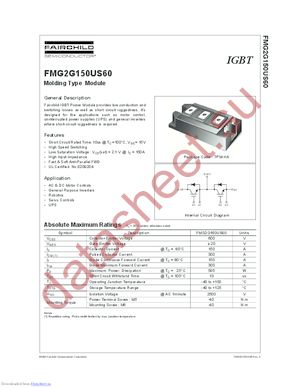 FMG2G150US60NL datasheet  