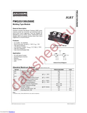 FMG2G150US60ENL datasheet  